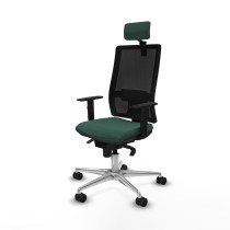 Office Chair with Headrest Horna Piqueras y Crespo 1D086N2 Green