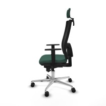 Office Chair with Headrest Horna Piqueras y Crespo 1D086N2 Green
