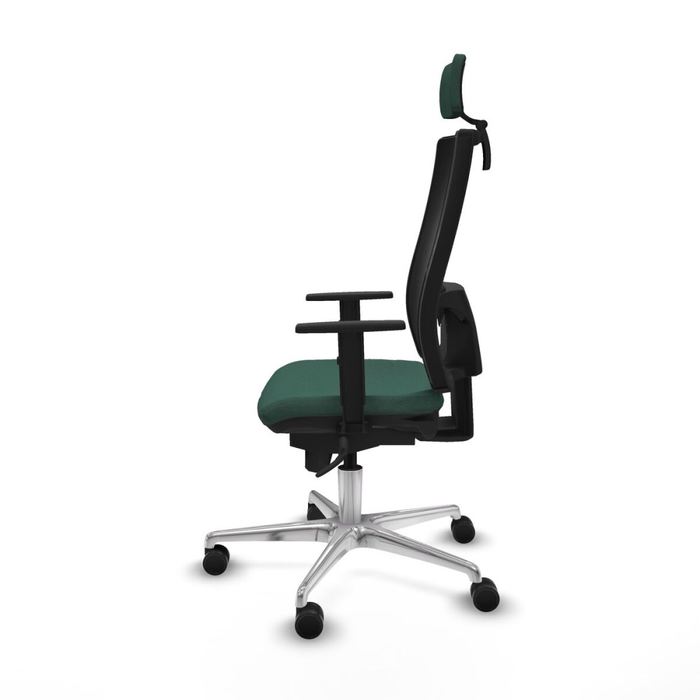 Office Chair with Headrest Horna Piqueras y Crespo 1D086N2 Green