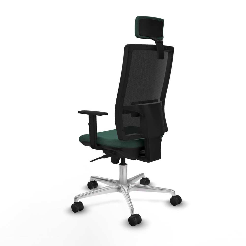 Office Chair with Headrest Horna Piqueras y Crespo 1D086N2 Green