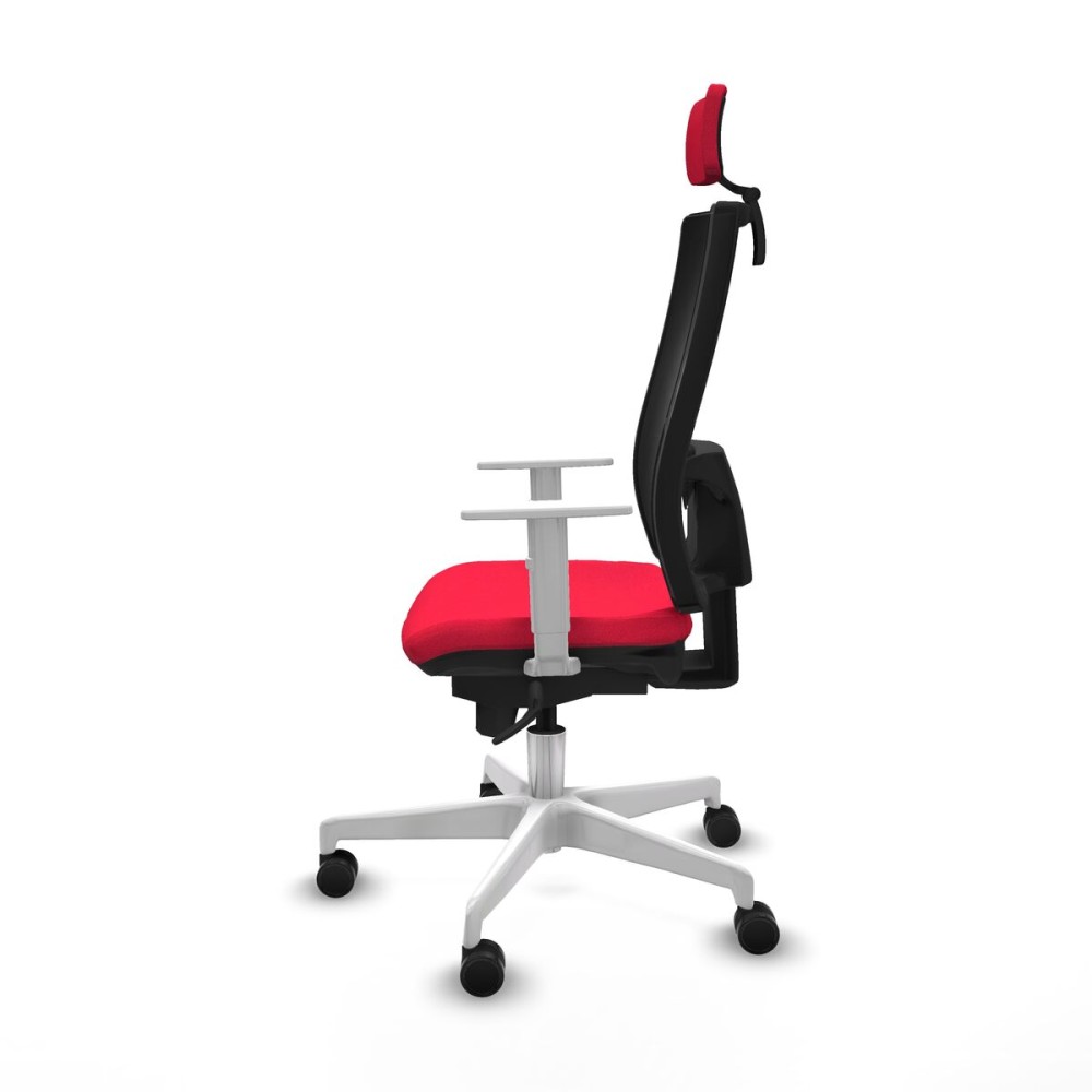 Office Chair with Headrest Horna Piqueras y Crespo 4B026N2 Red