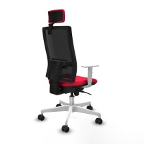 Office Chair with Headrest Horna Piqueras y Crespo 4B026N2 Red