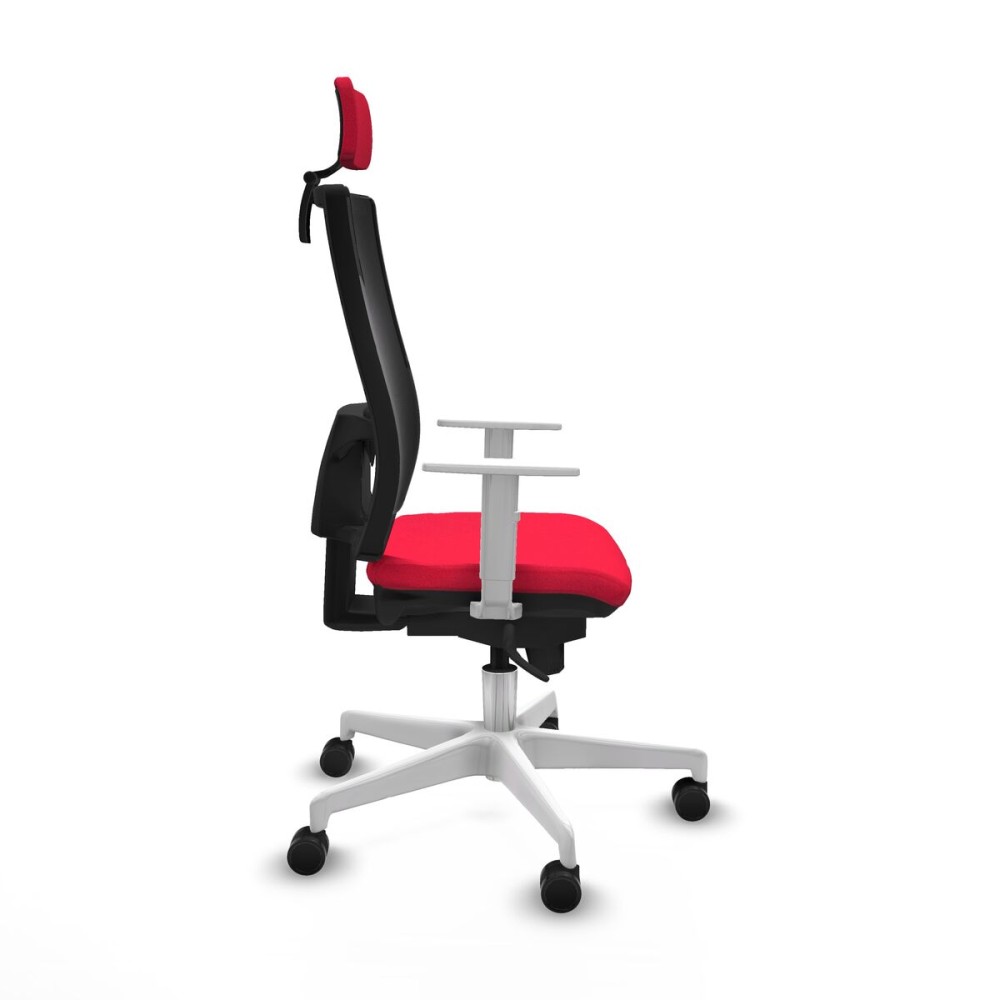 Office Chair with Headrest Horna Piqueras y Crespo 4B026N2 Red