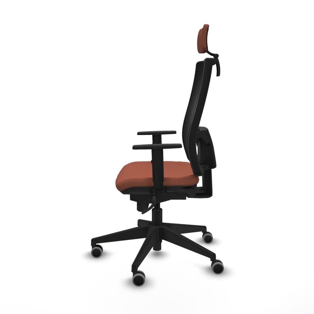 Chaise de Bureau avec Appui-tête Horna Piqueras y Crespo 1D066G2 Marron