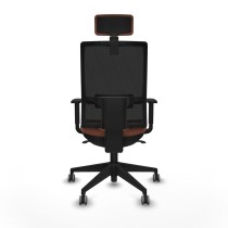 Chaise de Bureau avec Appui-tête Horna Piqueras y Crespo 1D066G2 Marron