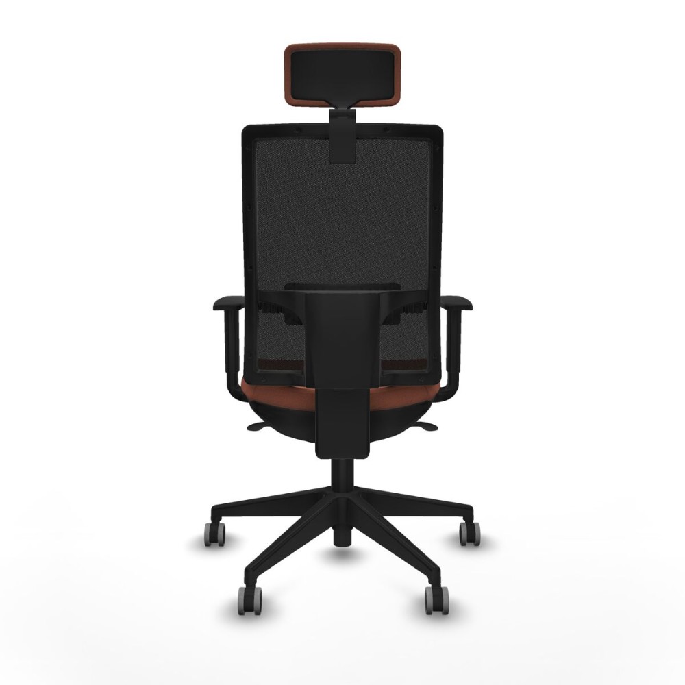 Office Chair with Headrest Horna Piqueras y Crespo 1D066G2 Brown