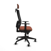 Chaise de Bureau avec Appui-tête Horna Piqueras y Crespo 1D066G2 Marron