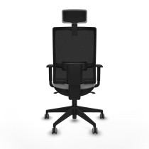Office Chair with Headrest Horna Piqueras y Crespo 1D066G2 Light grey