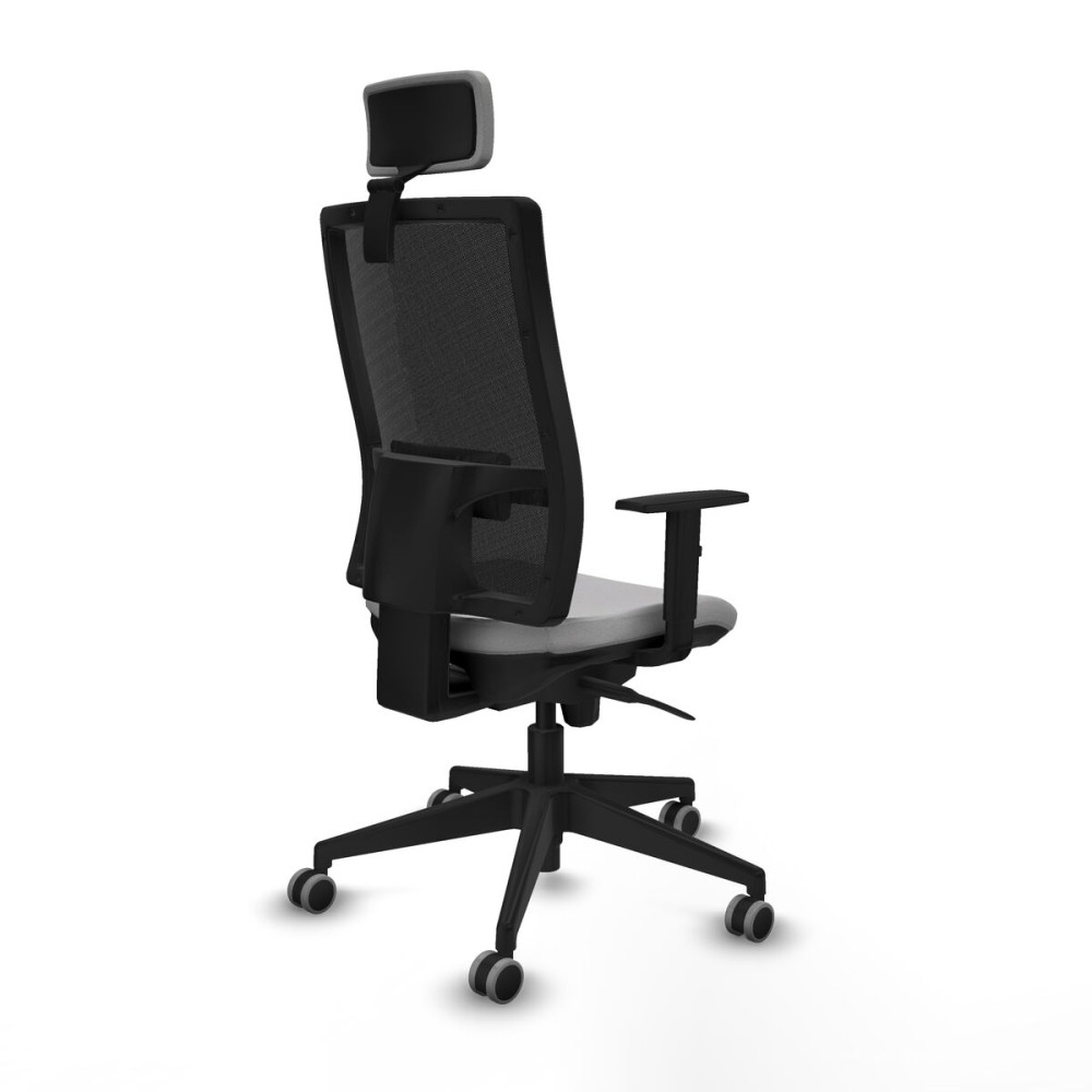 Office Chair with Headrest Horna Piqueras y Crespo 1D066G2 Light grey
