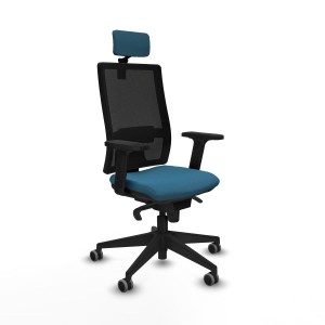 Chaise de Bureau avec Appui-tête Horna Piqueras y Crespo 2D066G2 Vert pétrole