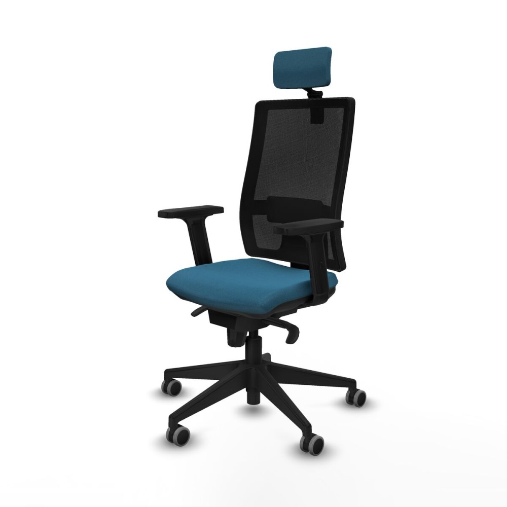 Chaise de Bureau avec Appui-tête Horna Piqueras y Crespo 2D066G2 Vert pétrole
