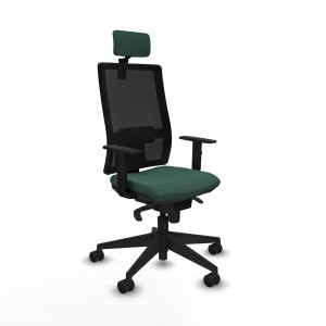 Chaise de Bureau avec Appui-tête Horna Piqueras y Crespo 1D066N2 Vert