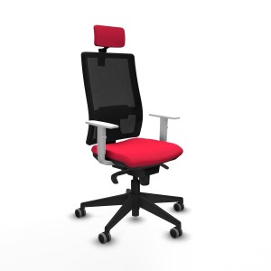 Bürostuhl mit Kopfstütze Horna Piqueras y Crespo 4B066G2 Rot