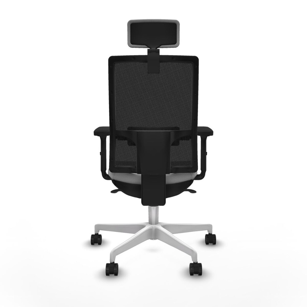 Office Chair with Headrest Horna Piqueras y Crespo 2D026N2 Light grey