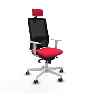 Bürostuhl mit Kopfstütze Horna Piqueras y Crespo 4B026G2 Rot