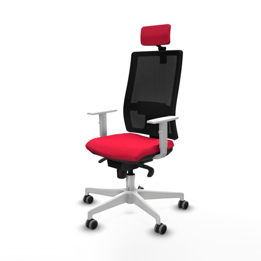 Chaise de Bureau avec Appui-tête Horna Piqueras y Crespo 4B026G2 Rouge
