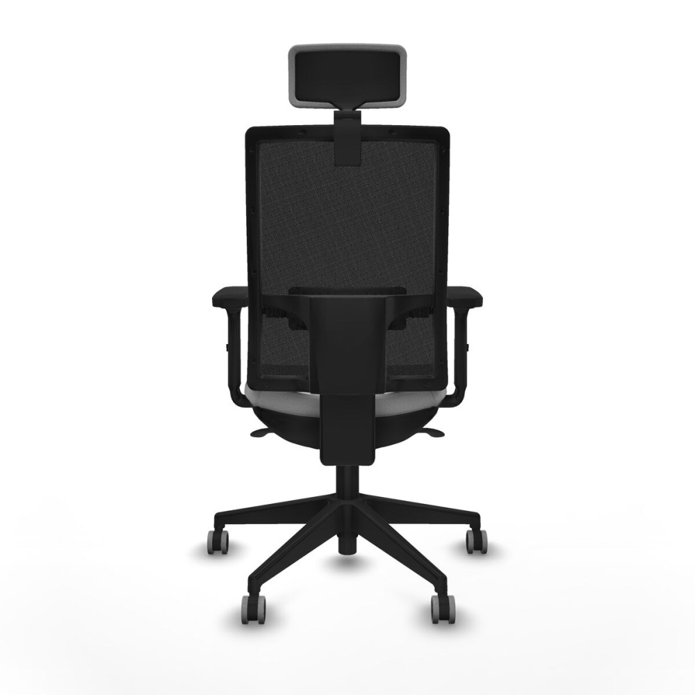 Office Chair with Headrest Horna Piqueras y Crespo 2D066G2 Light grey