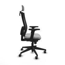 Chaise de Bureau avec Appui-tête Horna Piqueras y Crespo 2D066G2 Gris clair