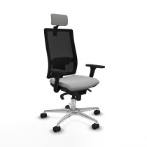 Chaise de Bureau avec Appui-tête Horna Piqueras y Crespo 3D086N2 Gris clair