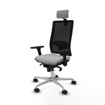 Chaise de Bureau avec Appui-tête Horna Piqueras y Crespo 3D086N2 Gris clair