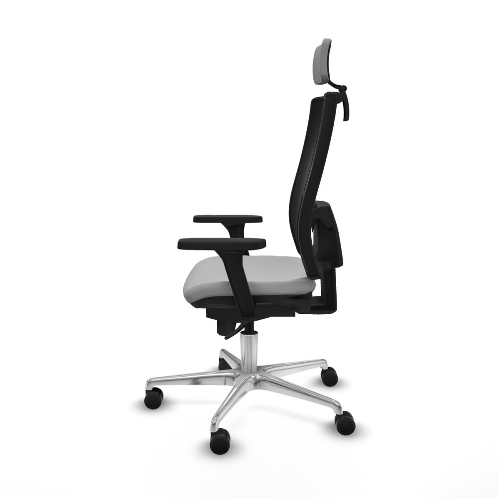 Chaise de Bureau avec Appui-tête Horna Piqueras y Crespo 3D086N2 Gris clair