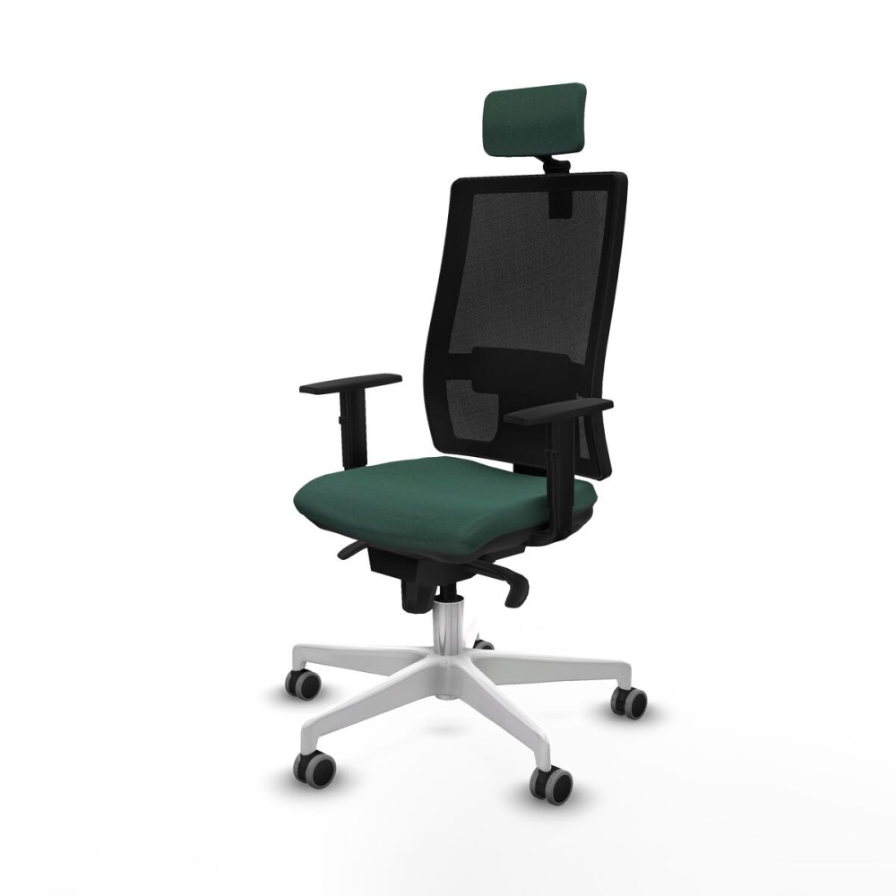 Office Chair with Headrest Horna Piqueras y Crespo 1D026G2 Green
