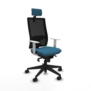 Chaise de Bureau avec Appui-tête Horna Piqueras y Crespo 4B066N2 Vert pétrole
