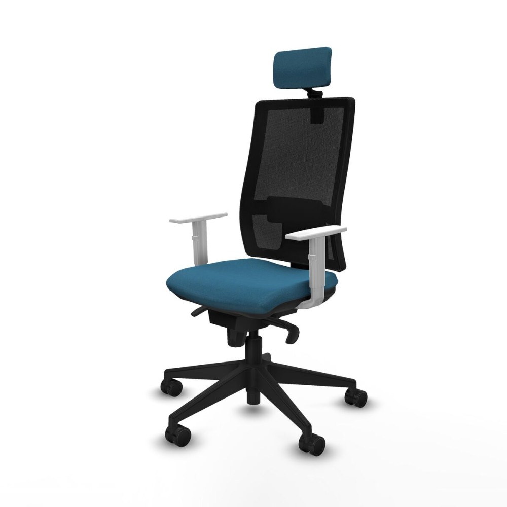 Chaise de Bureau avec Appui-tête Horna Piqueras y Crespo 4B066N2 Vert pétrole