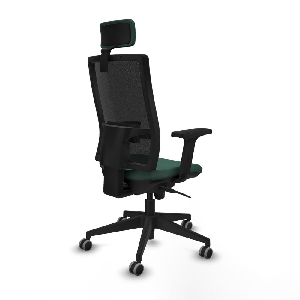 Office Chair with Headrest Horna Piqueras y Crespo 2D066G2 Green