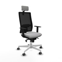 Office Chair with Headrest Horna Piqueras y Crespo 1D026G2 Light grey