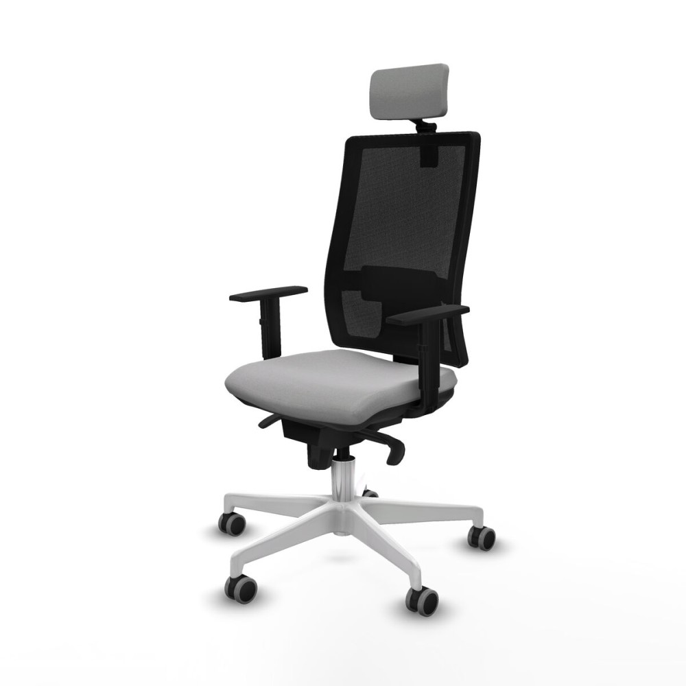 Chaise de Bureau avec Appui-tête Horna Piqueras y Crespo 1D026G2 Gris clair