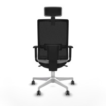Office Chair with Headrest Horna Piqueras y Crespo 1D026G2 Light grey