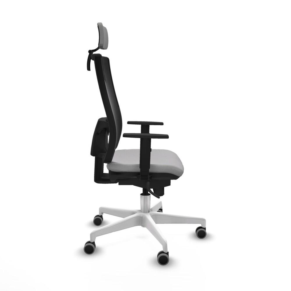 Office Chair with Headrest Horna Piqueras y Crespo 1D026G2 Light grey