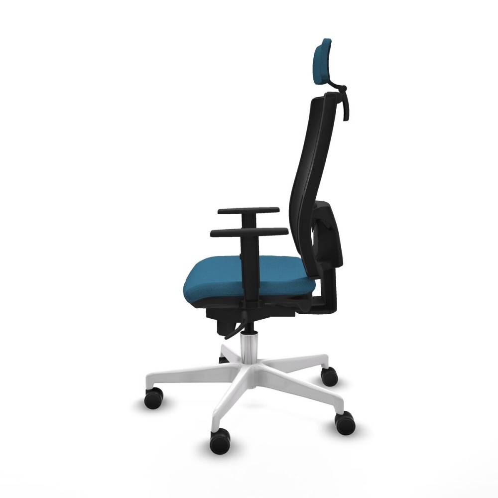 Office Chair with Headrest Horna Piqueras y Crespo 1D026N2 Petroleum green