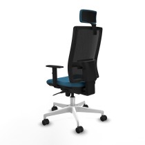 Office Chair with Headrest Horna Piqueras y Crespo 1D026N2 Petroleum green