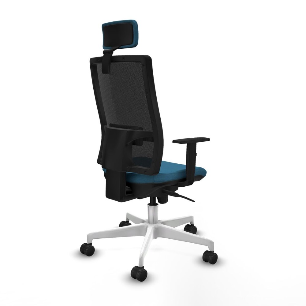 Office Chair with Headrest Horna Piqueras y Crespo 1D026N2 Petroleum green