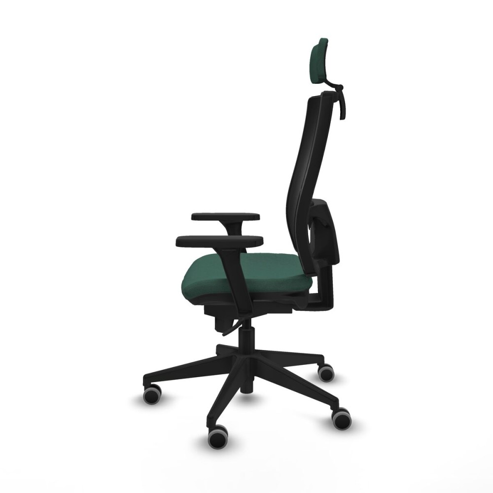 Office Chair with Headrest Horna Piqueras y Crespo 3D066G2 Green