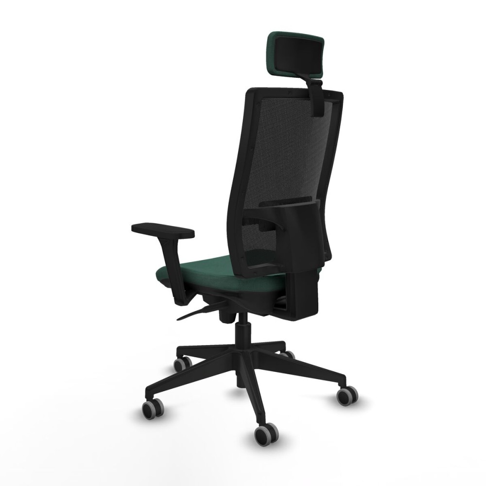 Office Chair with Headrest Horna Piqueras y Crespo 3D066G2 Green