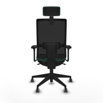 Office Chair with Headrest Horna Piqueras y Crespo 3D066G2 Green