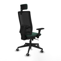 Office Chair with Headrest Horna Piqueras y Crespo 3D066G2 Green