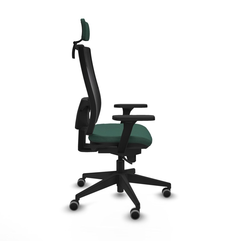 Office Chair with Headrest Horna Piqueras y Crespo 3D066G2 Green