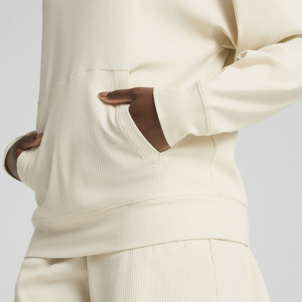 Women’s Hoodie Puma ESS ELEVATED 685023 87 Beige