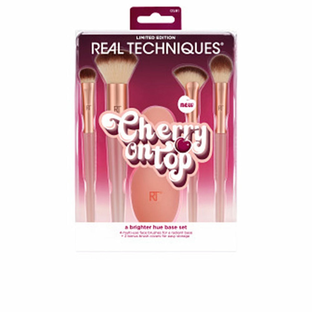 Pinceau de Maqullage Real Techniques CHERRY ON TOP 6 Pièces