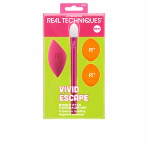 Pinceau de Maqullage Real Techniques VIVID ESCAPE 4 Pièces