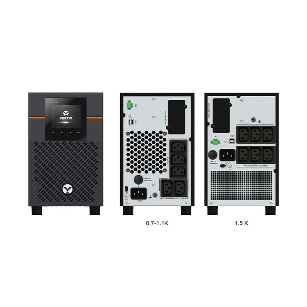 Système d'Alimentation Sans Interruption Interactif Vertiv EDGE-1500IMT 1350 W 1500 VA