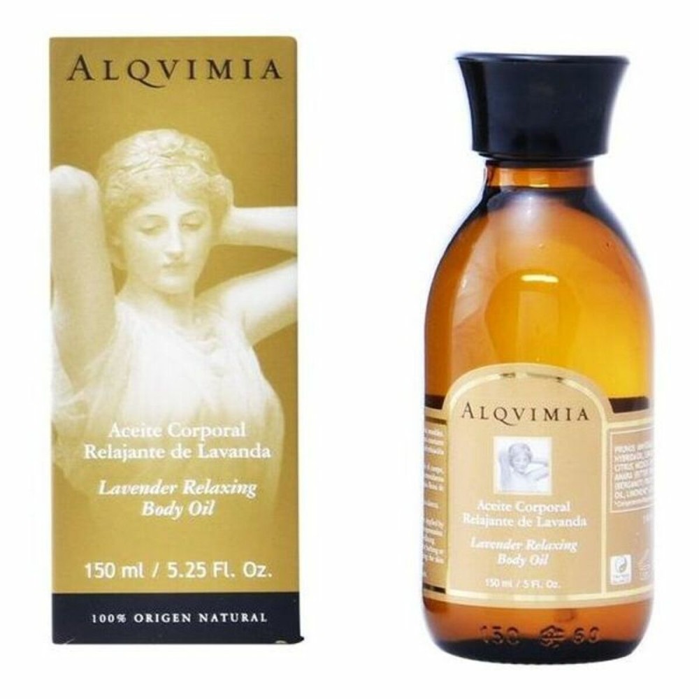 Huile corporelle relaxante Lavender Oil Alqvimia (150 ml)