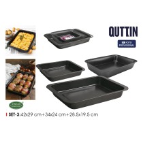 Tablettset Quttin 28,5 x 19,5 cm 34 x 24 cm 42 x 29 cm 3 Stücke (6 Stück)