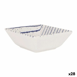 Schüssel für Vorspeisen La Mediterránea Arago Porzellan 13 x 13 x 5 cm (28 Stück)