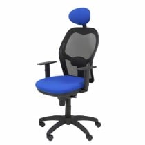 Office Chair with Headrest Jorquera P&C ALI229C Blue