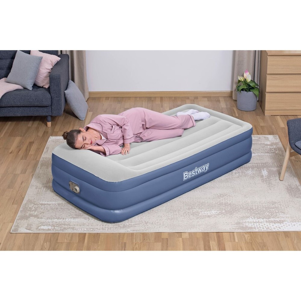 Bestway Lit Individuel avec Moteur 191x97x46 cm Gonflable et Camping 67628